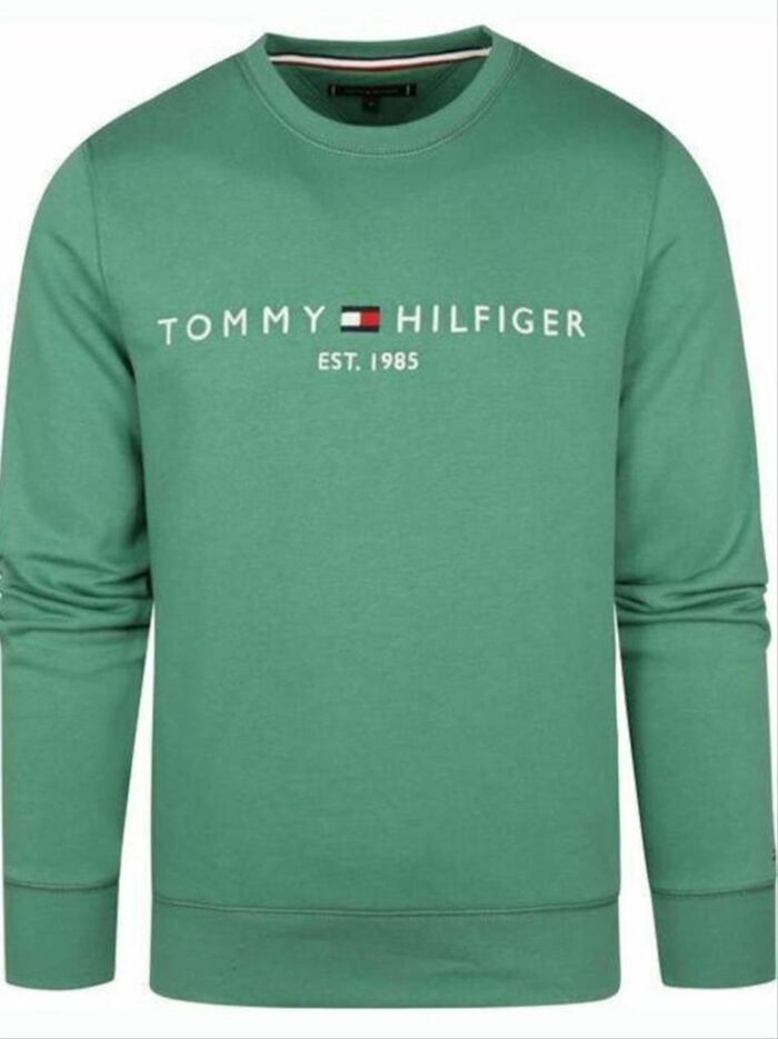 Tommy-Hilfiger-mployza-Logo-MW0MW11596-G-prasino-Regular-Fit